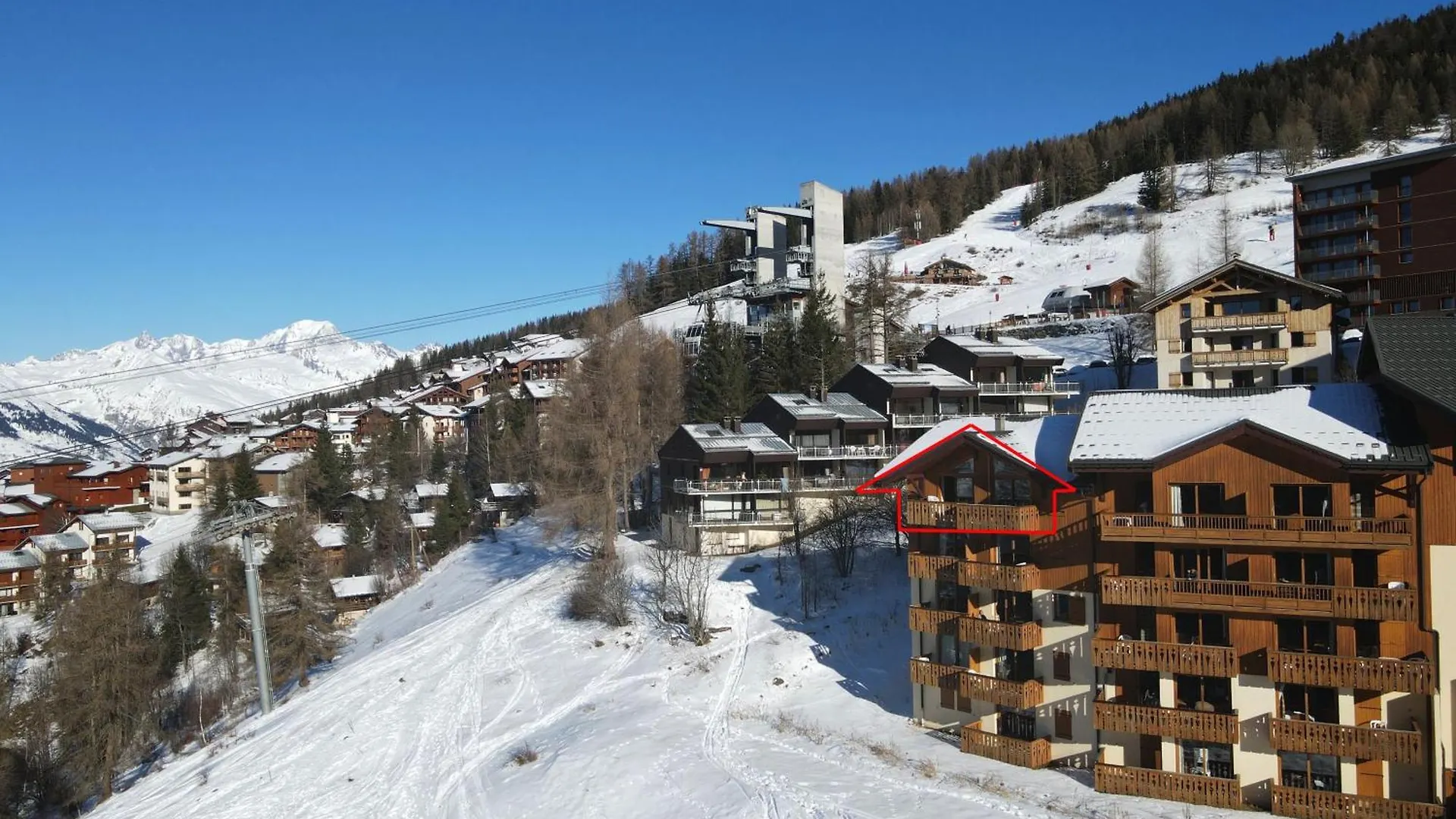 New Luxury Property At Vanoise Express Sauna Peisey-Nancroix Apartment